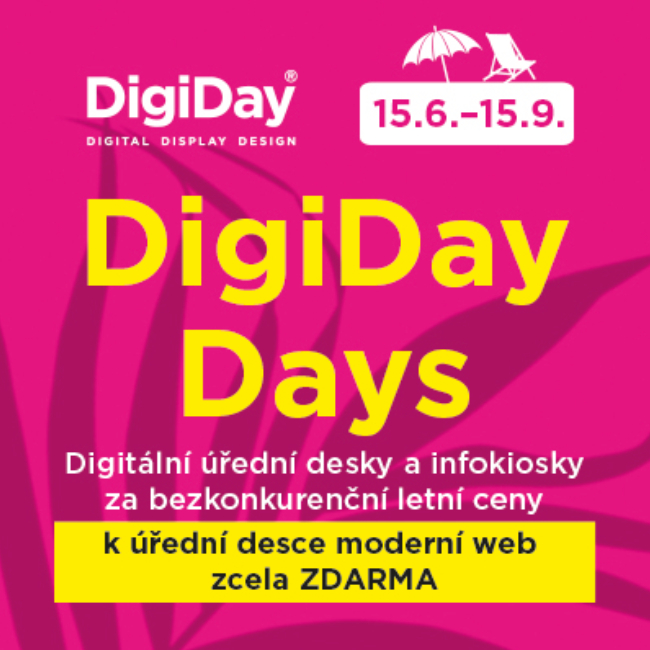Letné DigiDay Days: Exkluzívna ponuka pre moderné obce